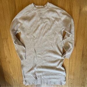 Zara Girl’s Light Beige Sweater Dress
